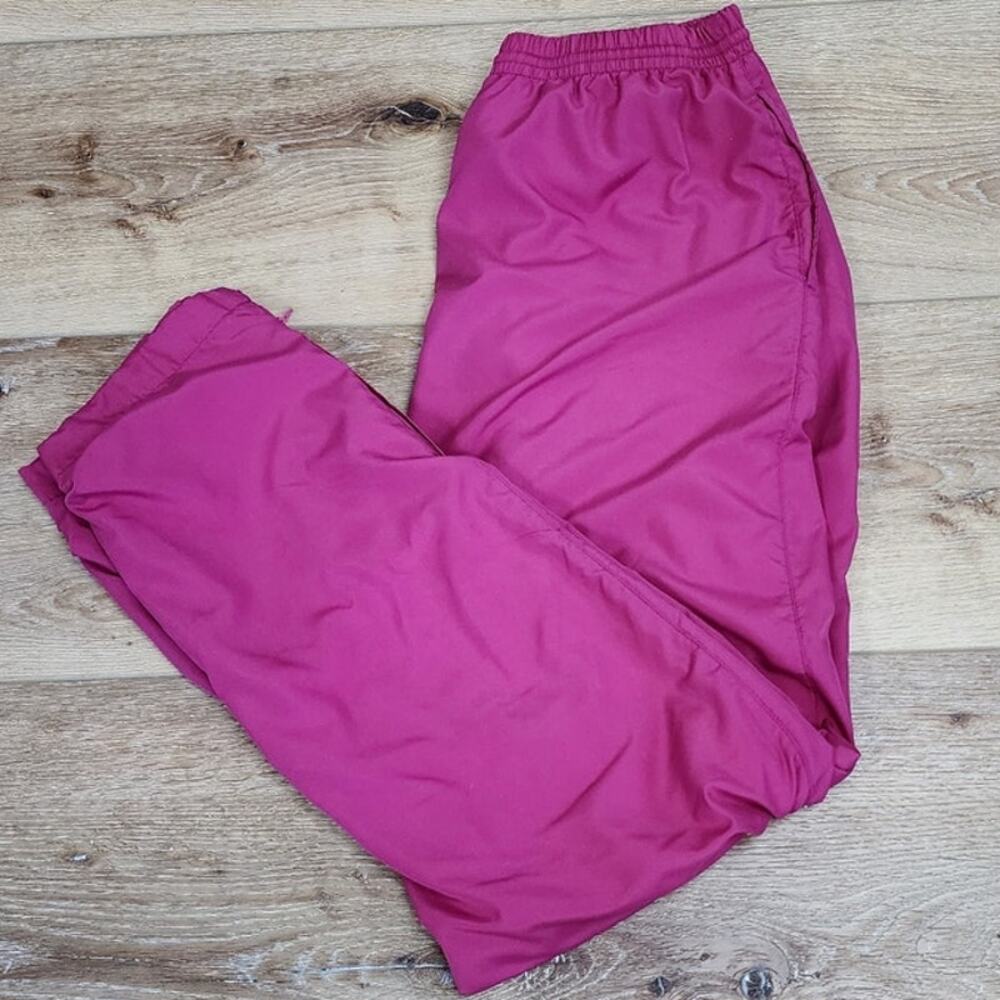 Vintage Bolle Sport Lined Fuchsia Workout Suit with pockets Womens Size Medium - Picture 3 of 12